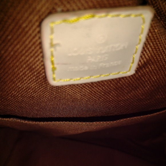 Hugh Dark Brown/Tan Hobo Style Bag - Picture 4 of 5